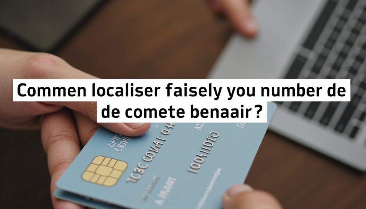 Comment localiser facilement votre numéro de compte bancaire ?